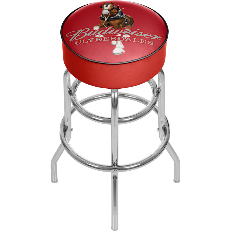 Tabouret tournant 31 "Budweiser Clydesdale