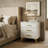 Hattenhauer 19.7" W 3-Drawer Nightstand-1970971573