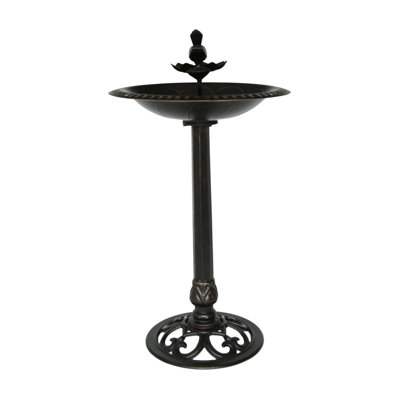 Aluminum,Iron Birdbath