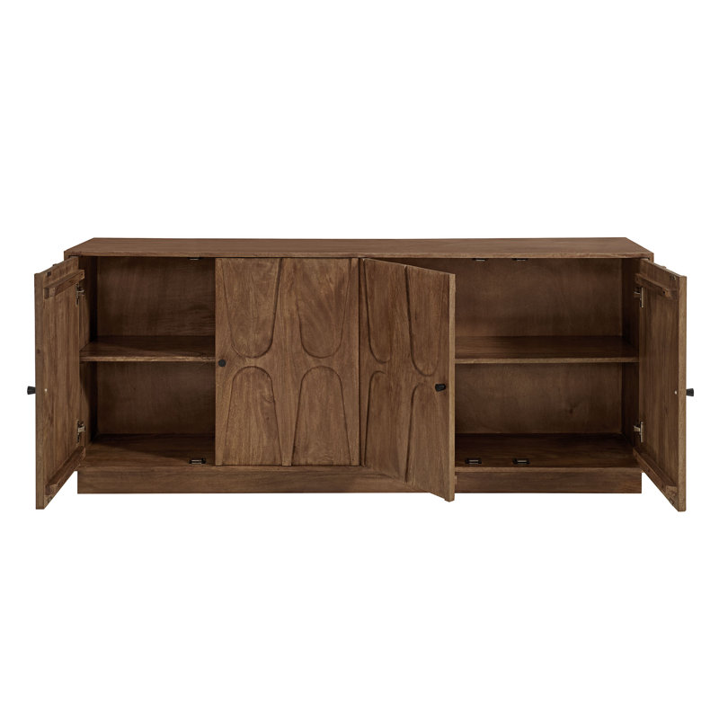 Buffet en bois de manguier 72 po Veda