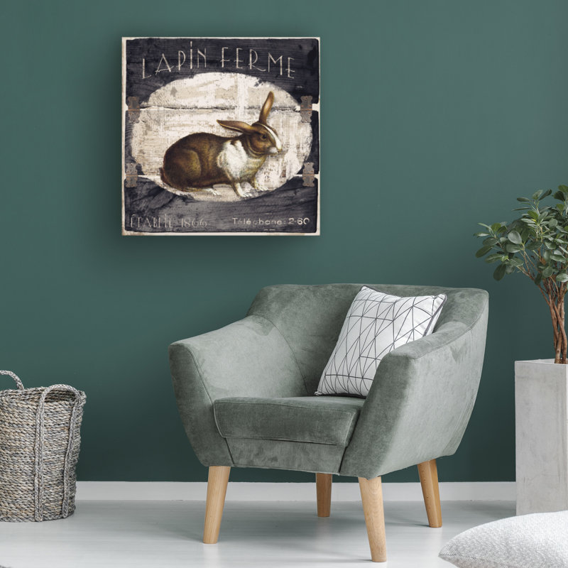Art sur toile «Bachelo Sasha Campagne I», H 14 po x l 14 po