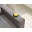 Fauteuil-lit Space en cuir gris foncé
