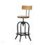 Tabouret de bar pivotant Oswalt