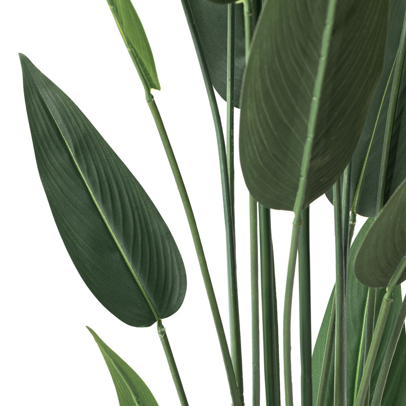 5,25 pi Faux oiseau du paradis simulant des plantes en pot