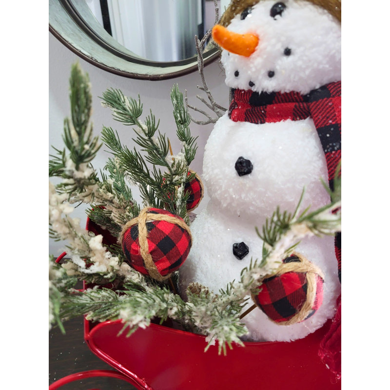 Arrangement in Sleigh