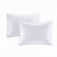 Ensemble de couvre-lit matelassé réversible 3 pièces en polyester blanc, format King/Cal King-136110700-136110698