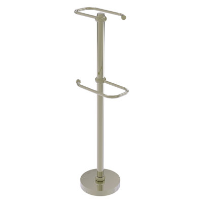 Porte-papier hygiénique sur pied 2 rouleaux
