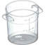 Carlisle Food Service Products 32 oz. Contenant alimentaire circulaire en plastique