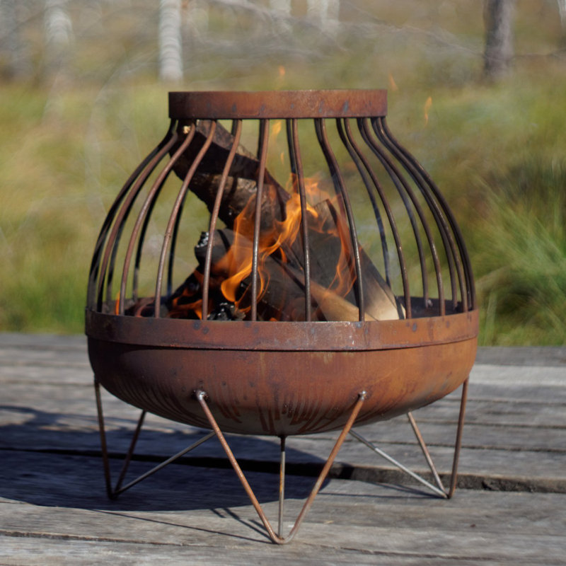 Round Steel Fire Pit