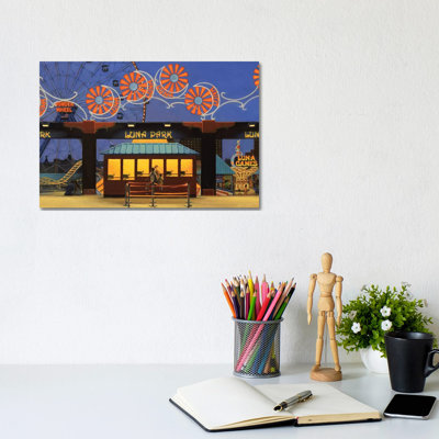 Luna Park by Nick Savides - Floater Frame Gallery-Wrapped Canvas Giclée on Canvas