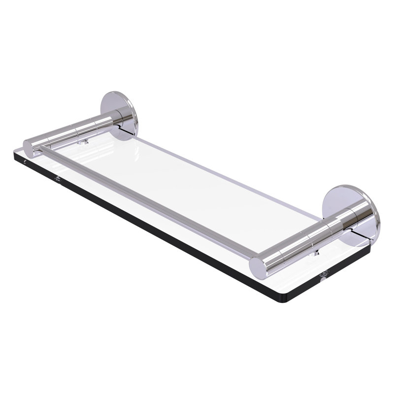 Bineta Bracket Shelf, Polished Chrome