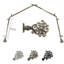Ensemble de quincaillerie à rideaux simple à 3 côtés pour fenêtre bay Reinaldo-1233577163-1283902385