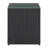 Wicker Patio Square Side Table