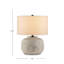 Lampe de table 20 po Beton