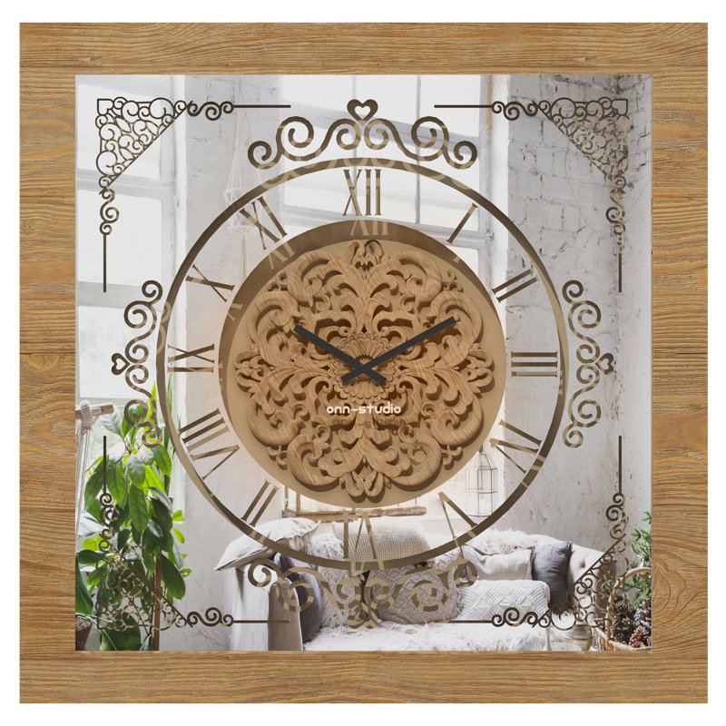 Falkner Wood Wall Clock