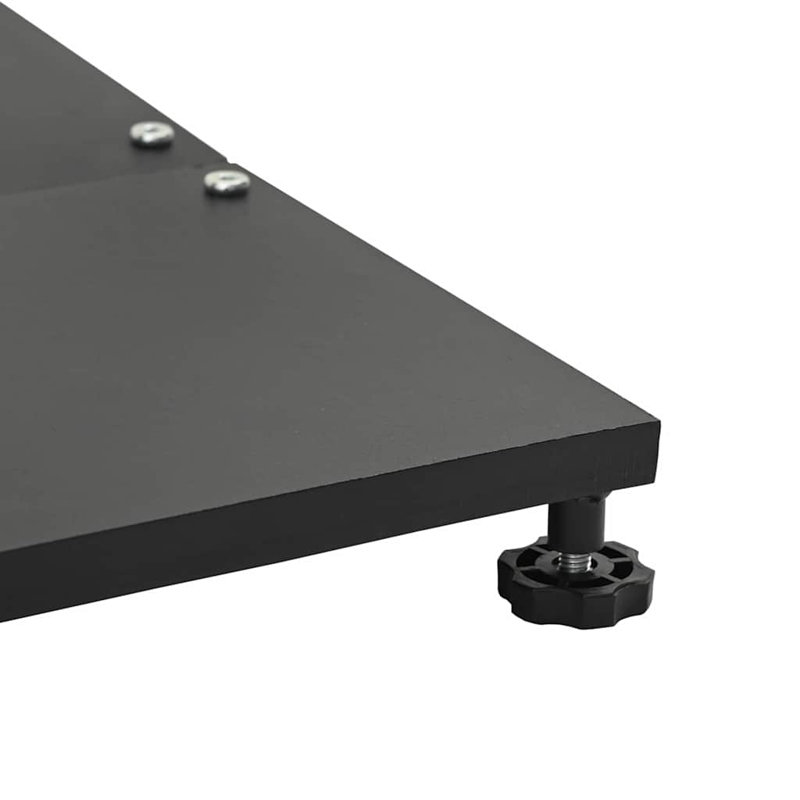 Steel Umbrella Base, Black