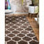 Tapis brun / beige à motif géométrique Molly-1444057958