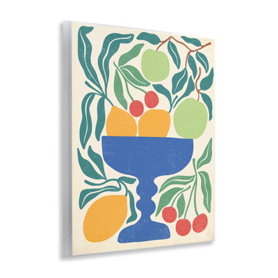 Art moderne sur plaque, collection Modern Fruit, par Caroline Alfreds