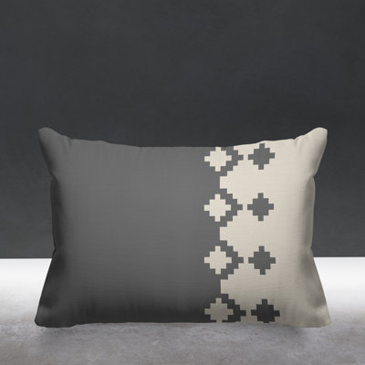 Moki Outdoor Reversible Throw Pillow
