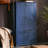 Drak Blue Solid wood Shoe Storage
