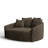 Esmeray 62" Curved Oversized Loveseat-267219137