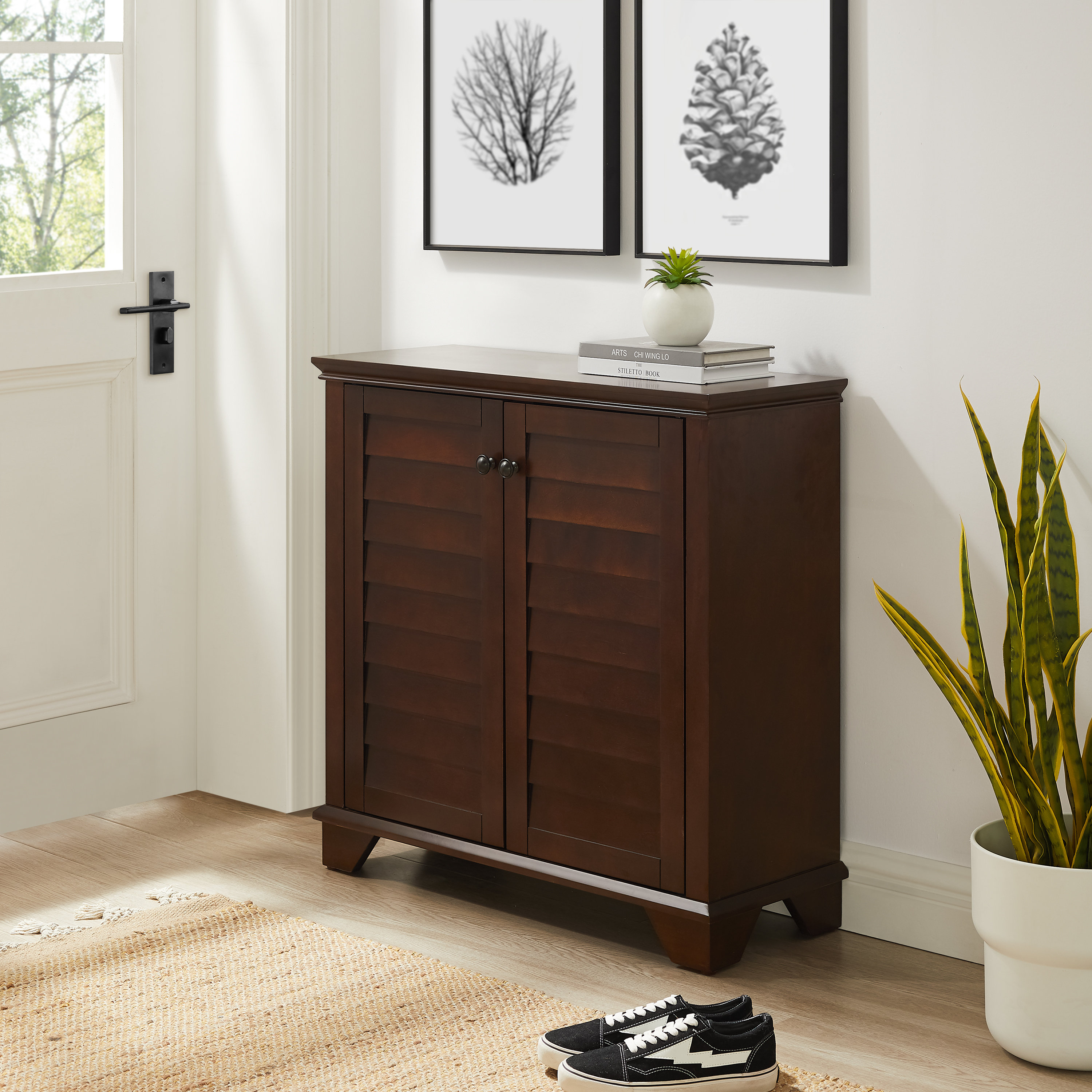 Lark Manor Adio Accent Cabinet & Reviews