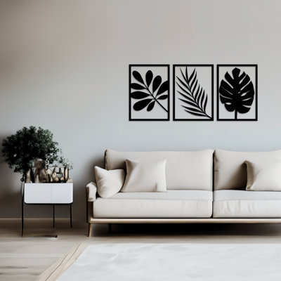 Ensemble de 3 décorations murales