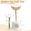 109.22cm H Cat Tree