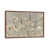 Toile avec cadre en bois classique