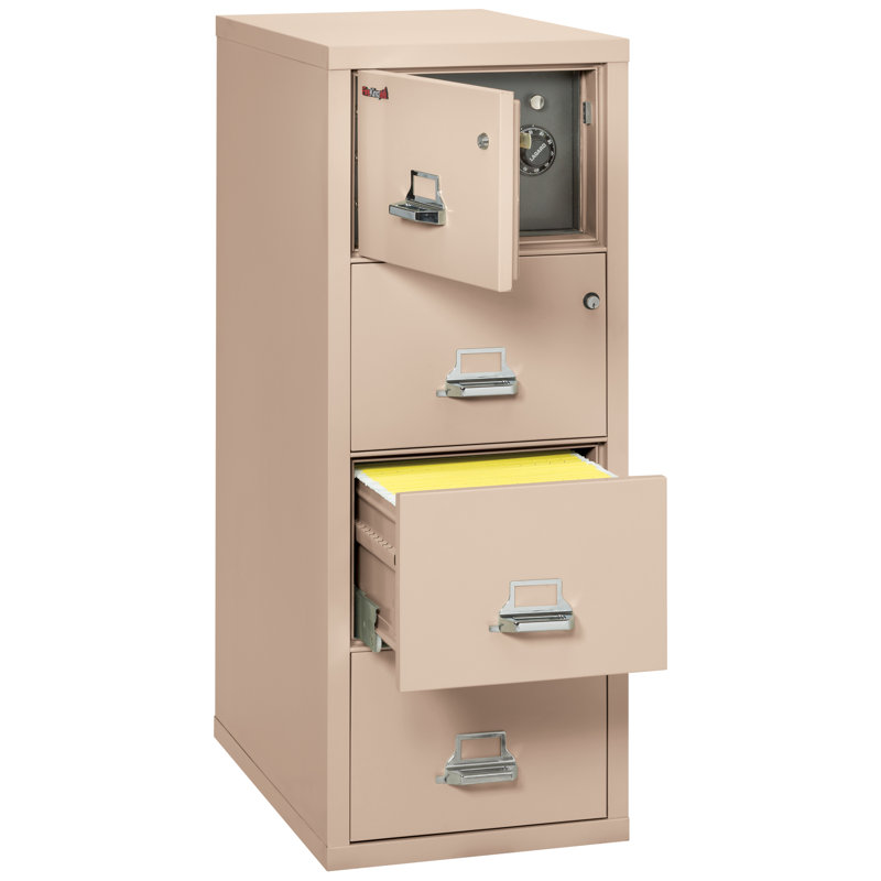 Legal 20.8125'' Wide 3 -Drawer Steel File Cabinet, Champagne