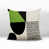 Chartreuse / noir / blanc cassé