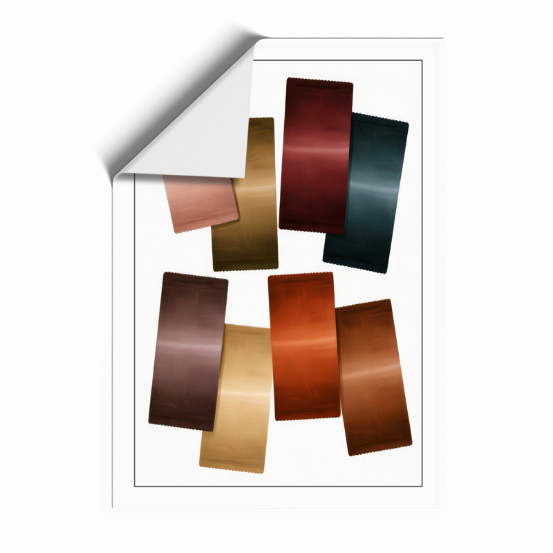 Metallic Palette Modern - Print, Unframed, A3 - 42.0 x 29.7 cm