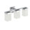 90 Degree Modern Dimmable 3-Light Wall Mounted Bathroom Vanity Lighting Fixture