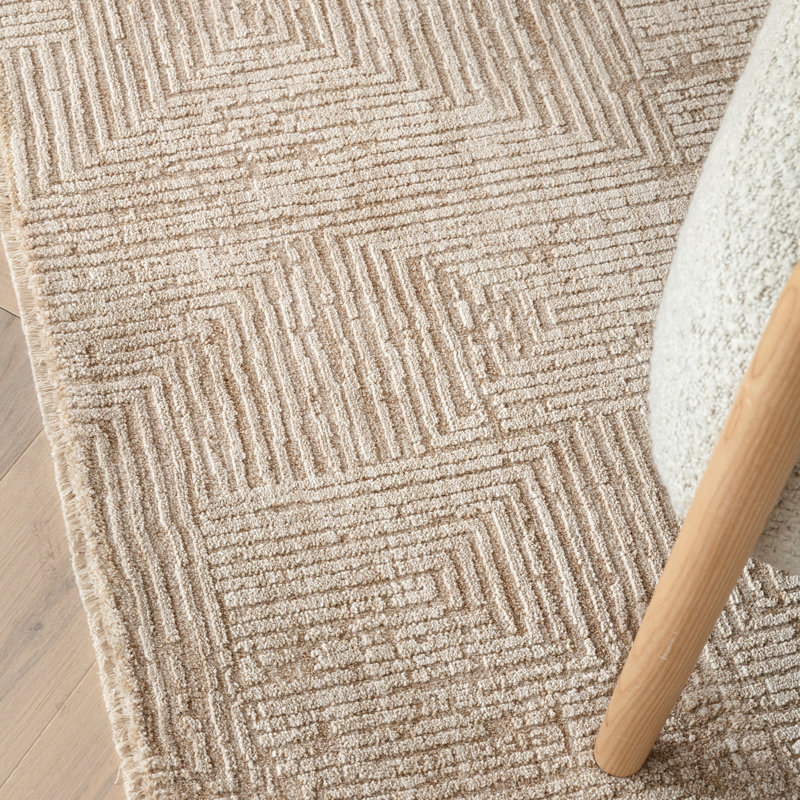 Asiatic Laurent Geometric Beige Area Rug, Rectangle 200 x 300 cm
