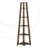 Hewitt Triangular Laminate Bookcase with Space Saving Contemporary Etagere for Office, Bedroom Corner Spaces-347625747-390916083