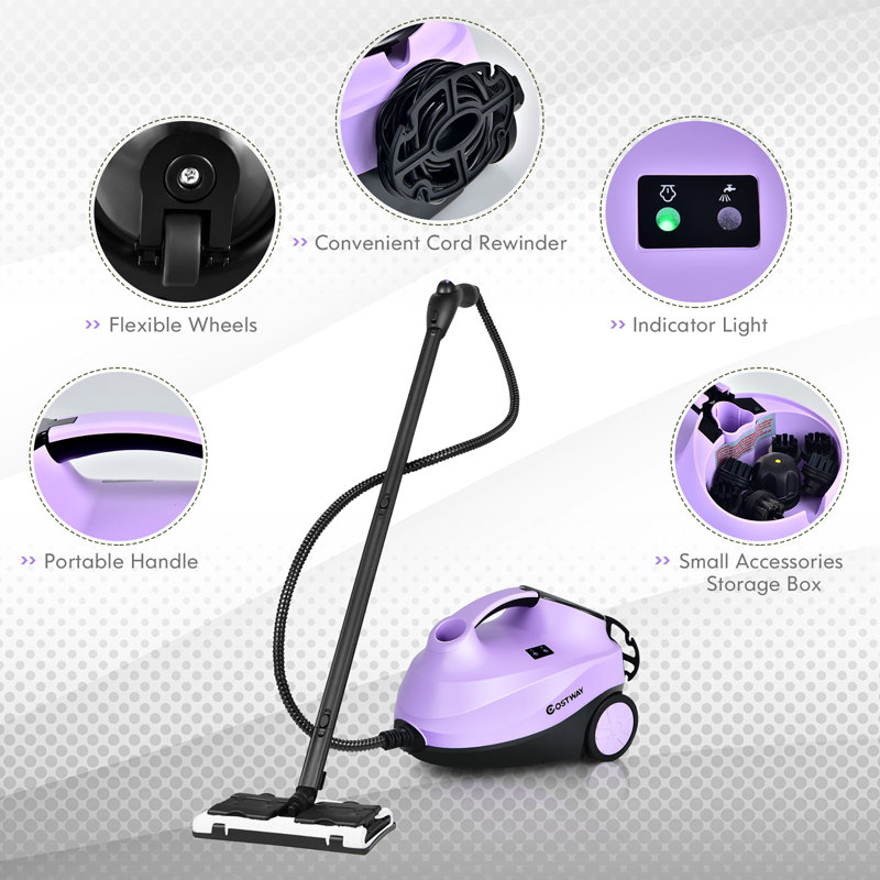 Costway Bagless Steam Cleaner & Steam Mop