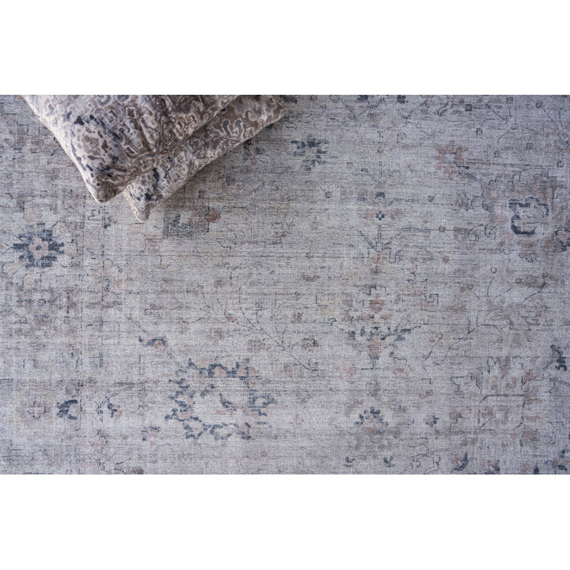 Cambridge Oriental Area Rug in Brown, Rectangle 10' x 14'