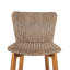 Ensemble de 2 tabourets de bar en osier, finition teck-1745091040
