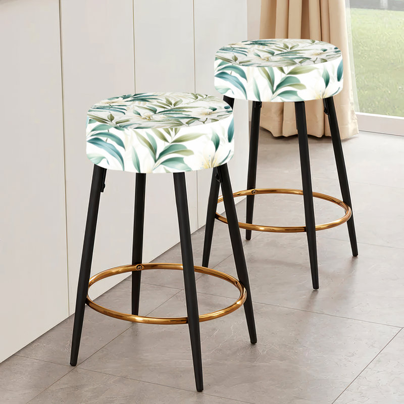 Ensemble de 2 tabourets de bar Masiello Serene