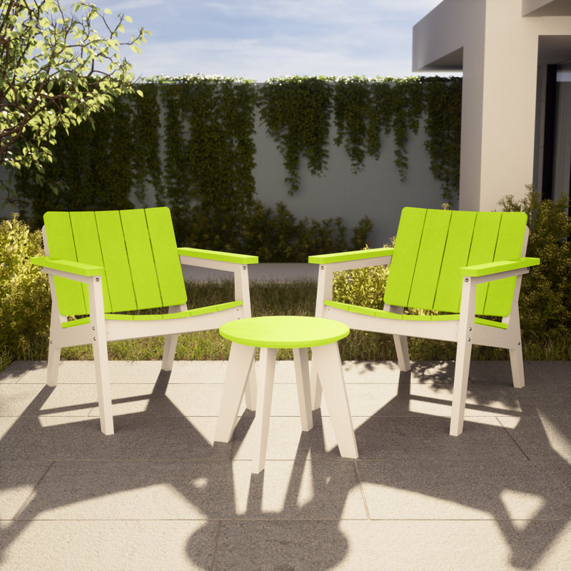 Chaise d'extérieur à assise profonde, Limette