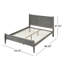 Grand lit plateforme en bois massif Aalycia-1840222817
