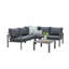 Wallach 5 Seater Corner Set Grey Cushions-1135676651