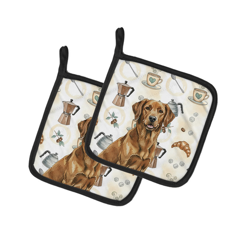 Paire de porte-cafetières Chesapeake Bay Retriever