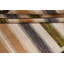 Tapis oriental rayé Gabbeh Kashkoli noué à la main 5 x 8