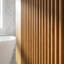 Meuble-lavabo simple avec lavabo en céramique, tablette ouverte, 2 tiroirs