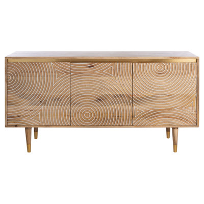 St Andrews 57'' Solid Wood Sideboard