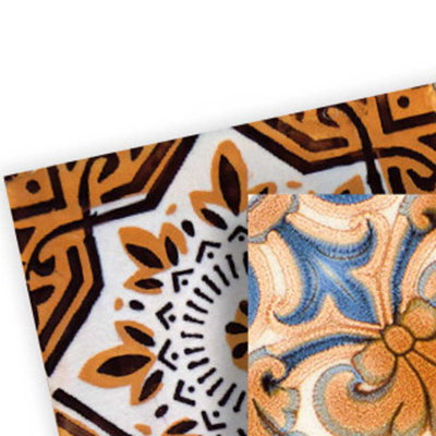 Rustico Fireplace Surround and Shower Peel and Stick Mosaic Tile