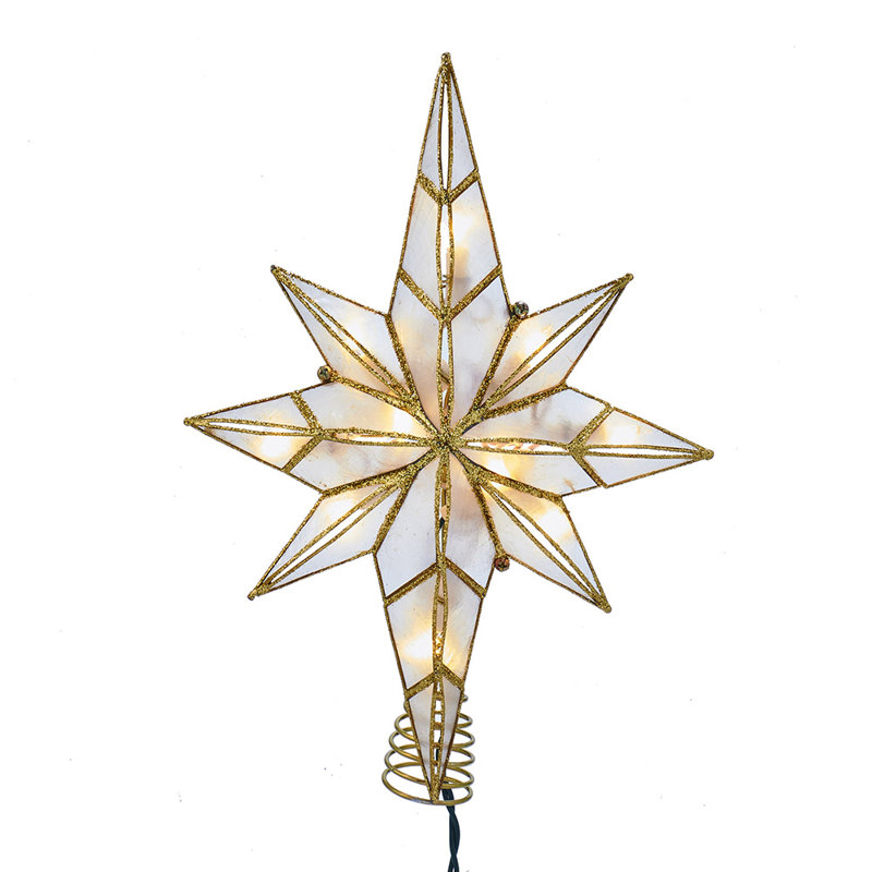 11.4'' Astrology & Stars Lighted Tree Topper