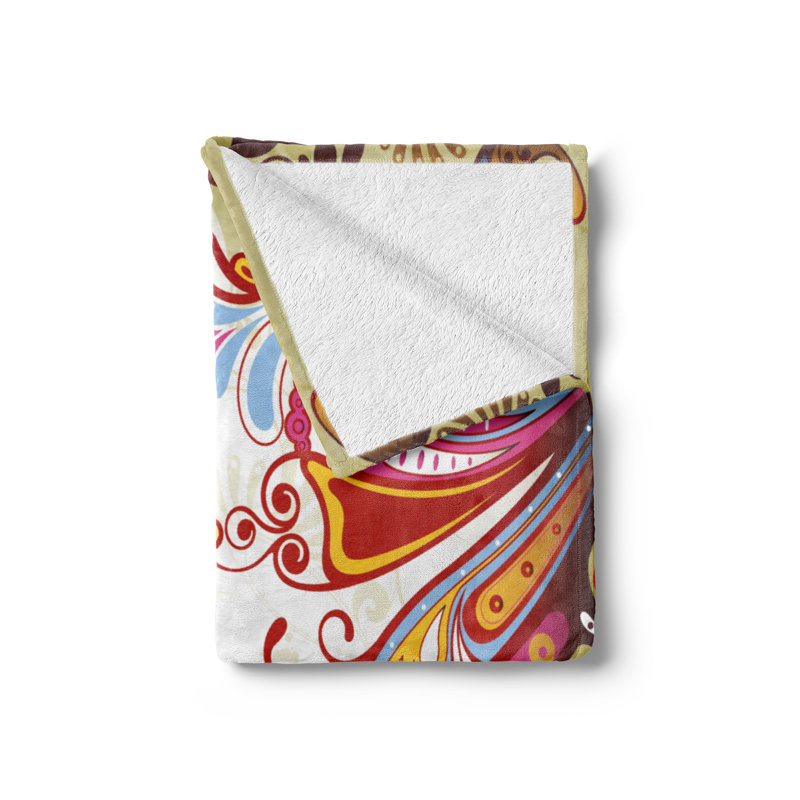 Hand Woven Throw Blanket, 50" x 60"