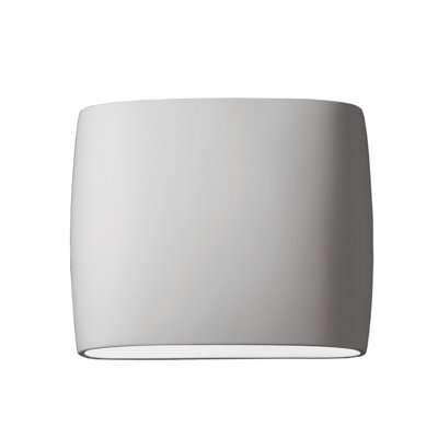 Ceramic LED Flush Mounted Sconce
